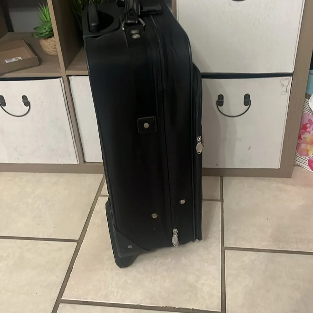 Black suitcase
